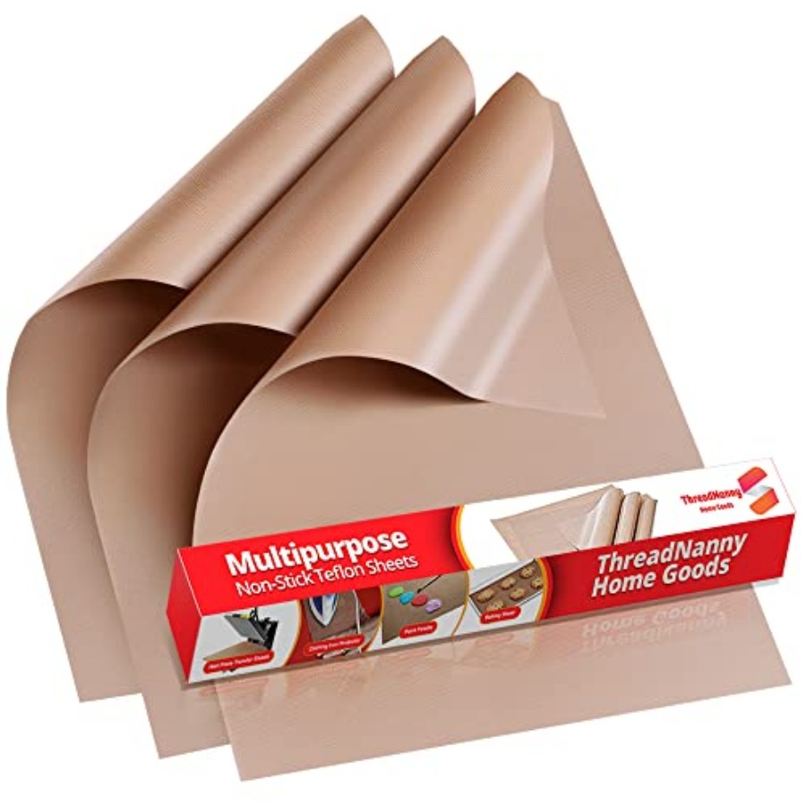 Heat Press Teflon Sheet - Isı Presi ve Fırın Kullanımı için