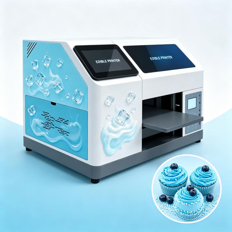 Commercial Digital Printing Machine - Dijital Pasta Yazıcı Makinesi Yenilebilir Mürekkep
