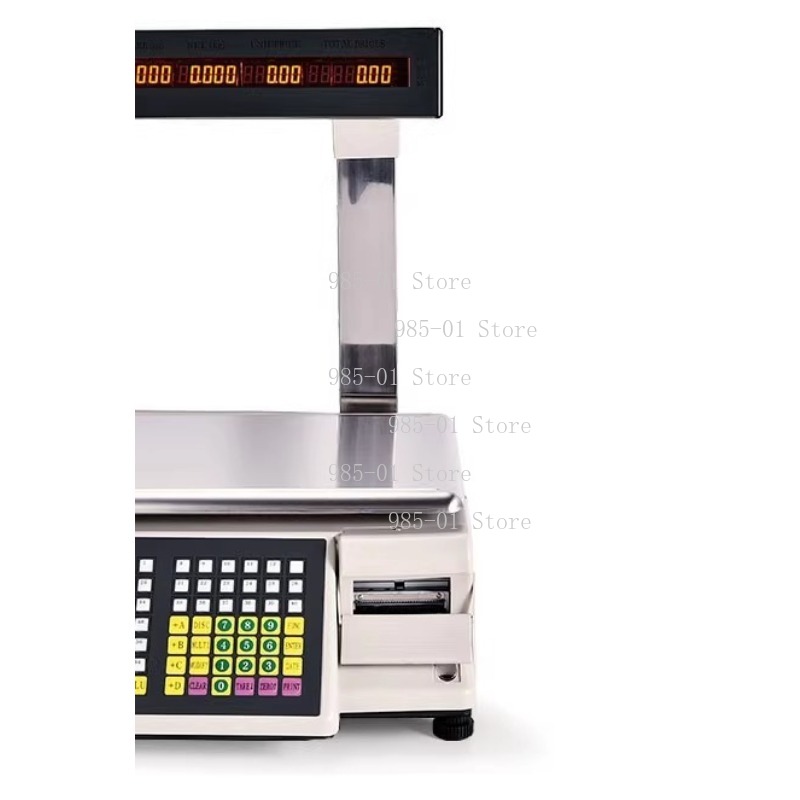 Commercial Printing Labels - Yapışkanlı Etiket Baskılı Elektronik Terazi, Marketler