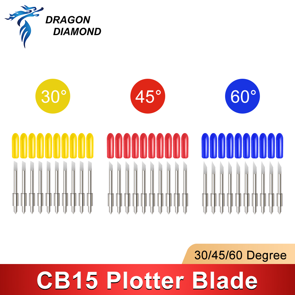Vinyl Cutter Plotter - EJDERHA ELMAS 5 ADET 30/45/60 Derece