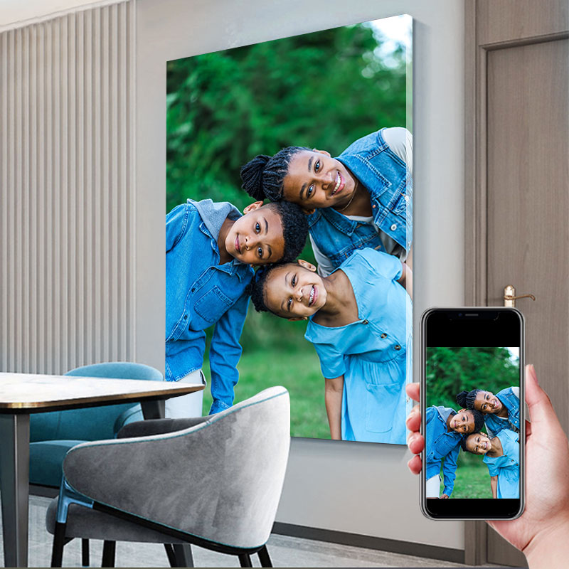 Commercial Printing Options - Özel Fotoğraf Baskılı Poster, Ahşap DIY