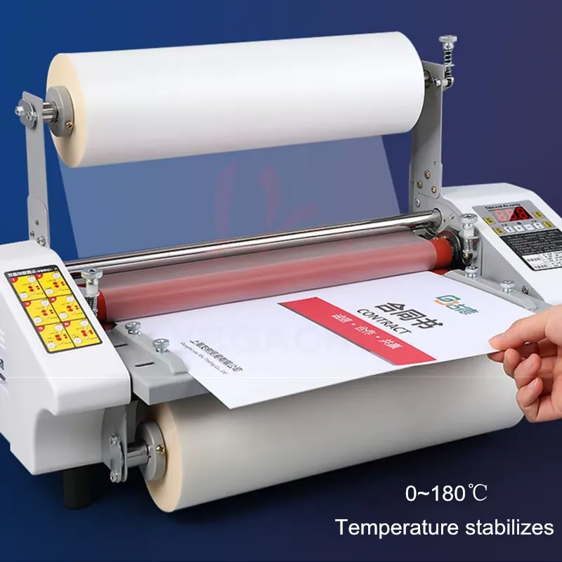 Laminator Cold Roll - Sıcak Fırsat Laminasyon Makinesi 4 Silindirli