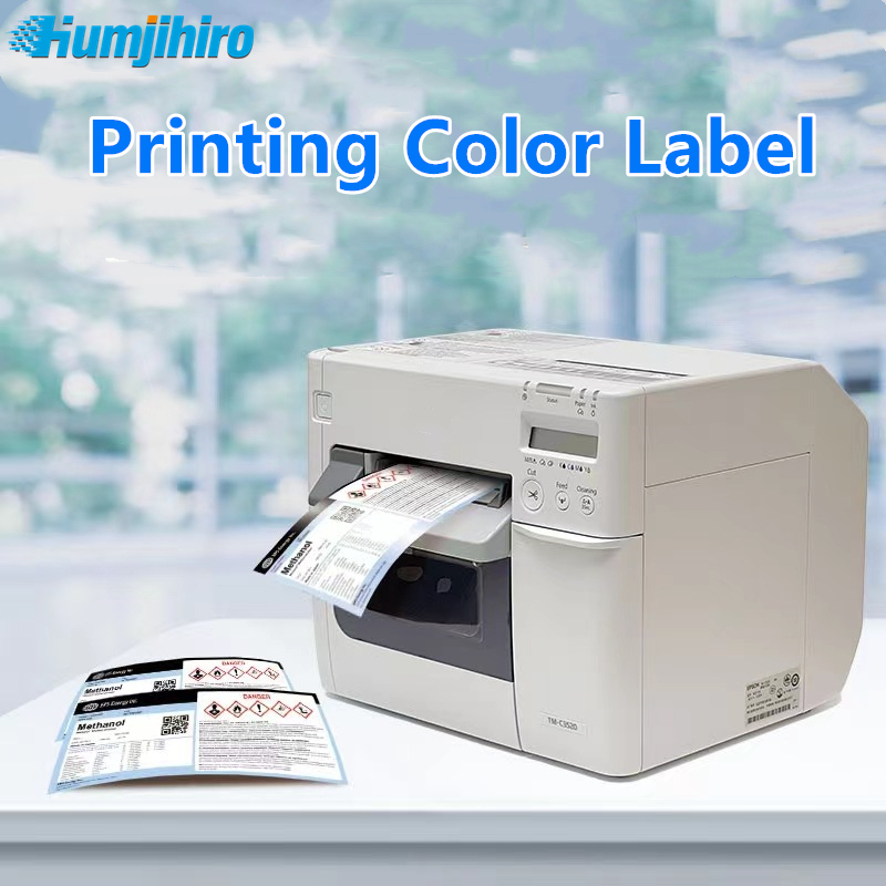 Commercial Printing Labels - Epson TM-C3520 Renkli Kendinden Yapışkanlı Etiket