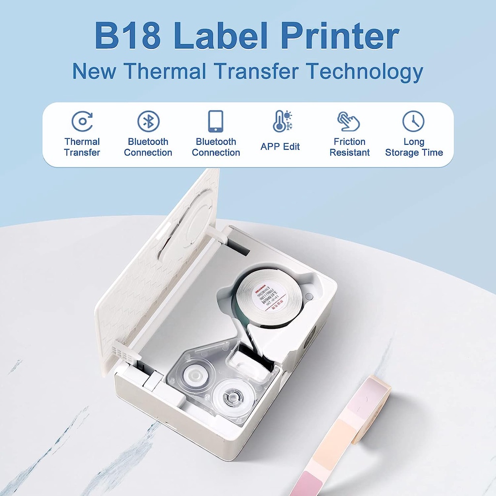 NIIMBOT B18 Renkli Etiket Yazı - Commercial Printing Labels incelemesi ve fiyatı