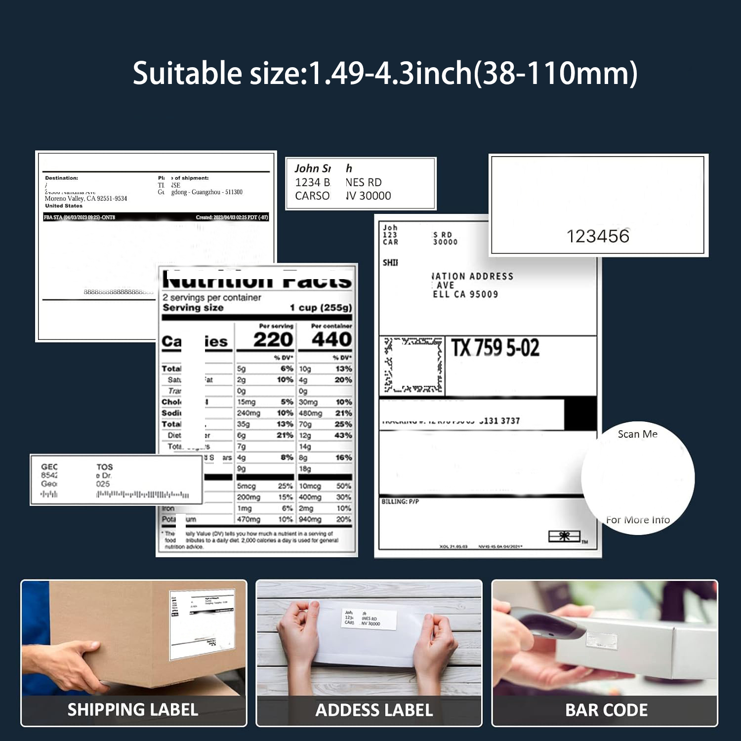 Marklife D200 4 İnç Termal Eti - Commercial Printing Labels incelemesi ve fiyatı