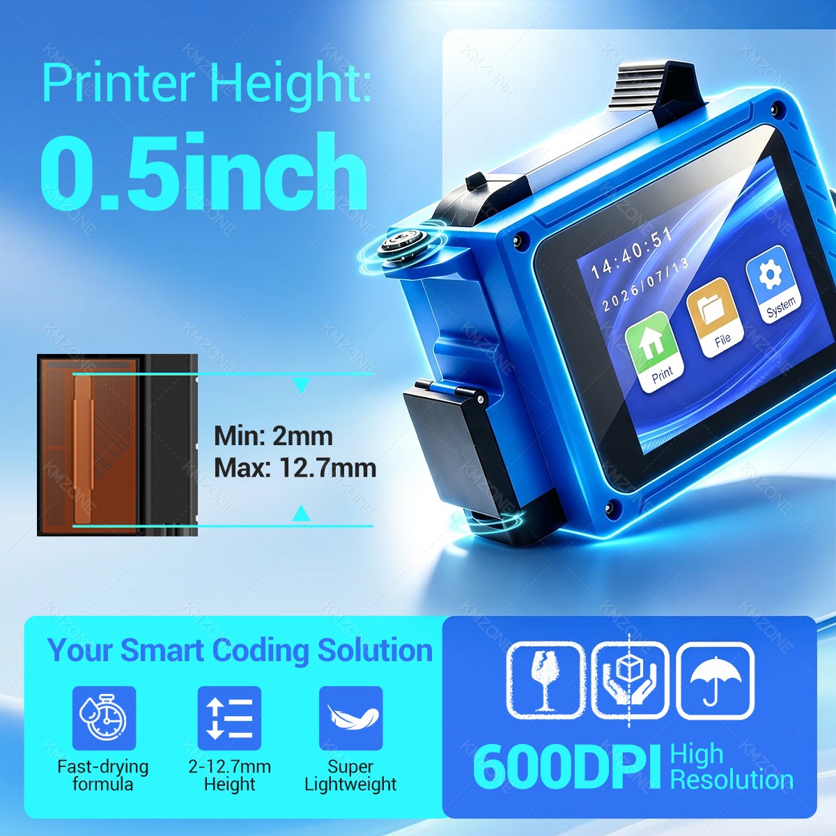 12.7mm Bluetooth Mini QR Barko - Commercial Printing Labels incelemesi ve fiyatı