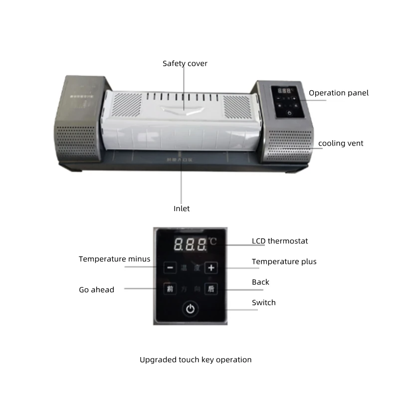Yeni DC-3302B A3 Soğuk Rulo La - Laminator Cold Roll incelemesi ve fiyatı