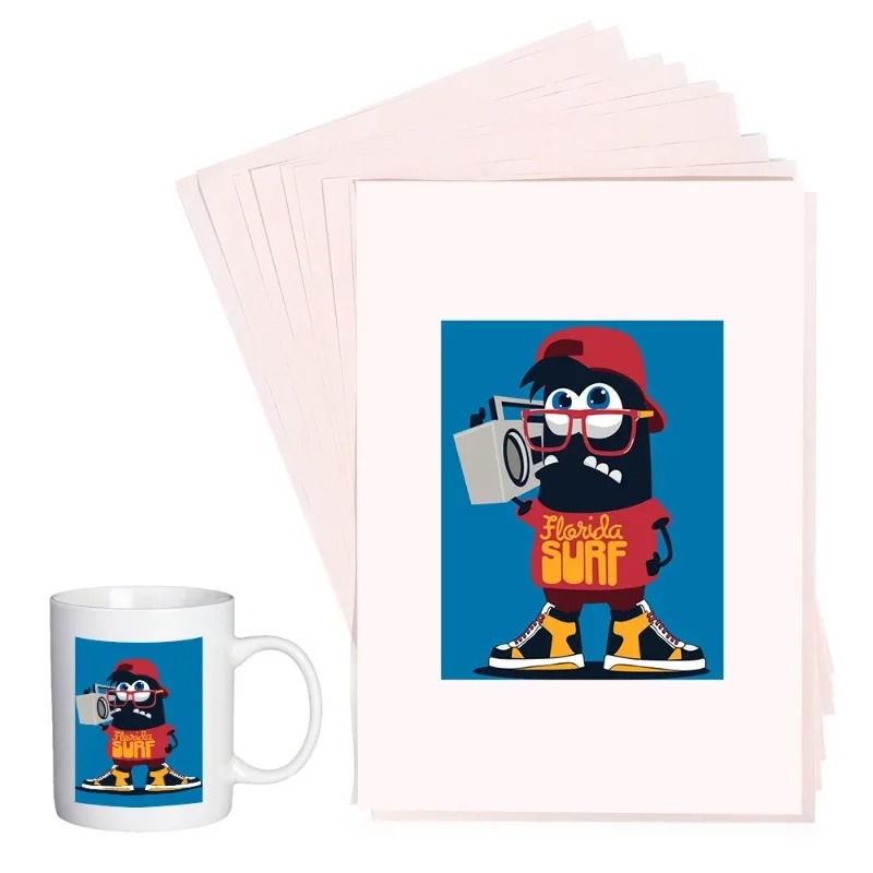 100-10 adet A4 Süblimasyon Isı - White Toner Transfer Paper incelemesi ve fiyatı
