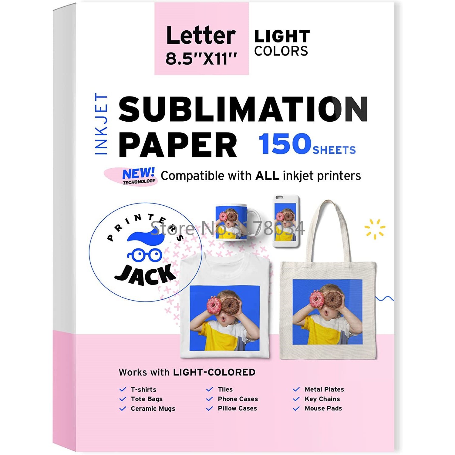 Herhangi Bir Mürekkep Püskürtm - White Toner Transfer Paper incelemesi ve fiyatı