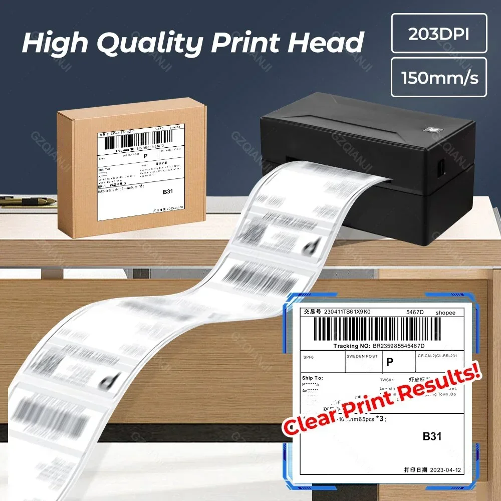 4 inç Termal Barkod Etiket Yaz - Commercial Printing Labels incelemesi ve fiyatı