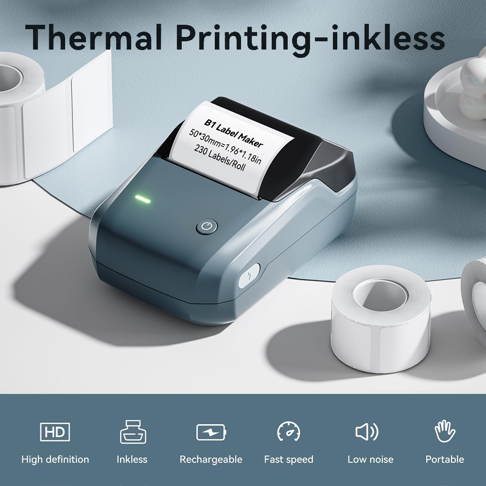 NIIMBOT B1 Taşınabilir Termal  - Commercial Printing Labels incelemesi ve fiyatı